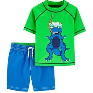 💙☀️🦖Carter’s Dino Snorkel Swim Set